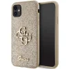 Guess GUHCN61HG4SGD tok iPhone 11 / Xr - arany Glitter Script Big 4G tok thumbnail