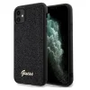 Guess Disco Metal Script tok iPhone 11 - fekete thumbnail