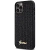 Guess Disco Metal Script tok iPhone 12/12 Pro - fekete thumbnail