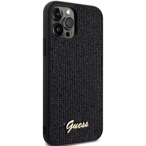 Guess Disco Metal Script tok iPhone 12/12 Pro - fekete - 4