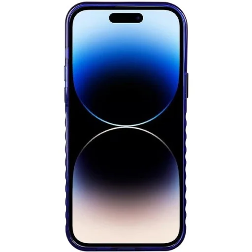  iPhone 14 Pro Max kék Audi IML Big Logo MagSafe tok - 4