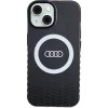  iPhone 15 Fekete Audi IML Big Logo MagSafe tok thumbnail