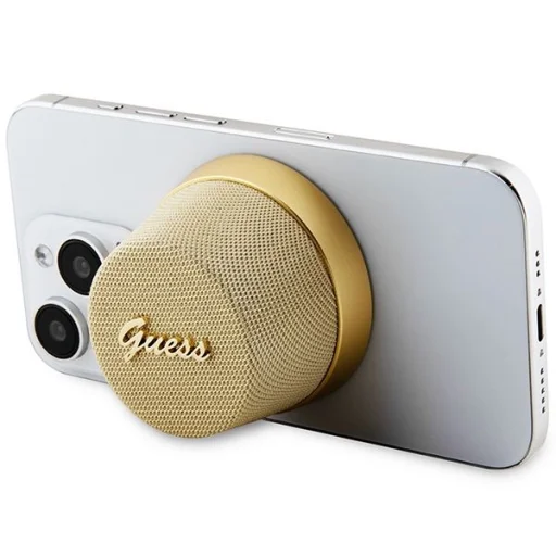 Guess Magnetic Script Metal Bluetooth hangszóró - arany - 2