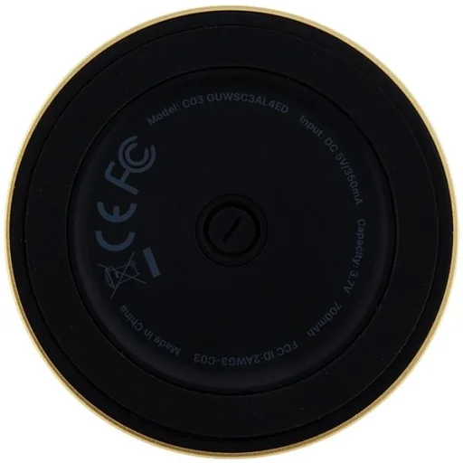 Guess Magnetic Script Metal Bluetooth hangszóró - arany - 5