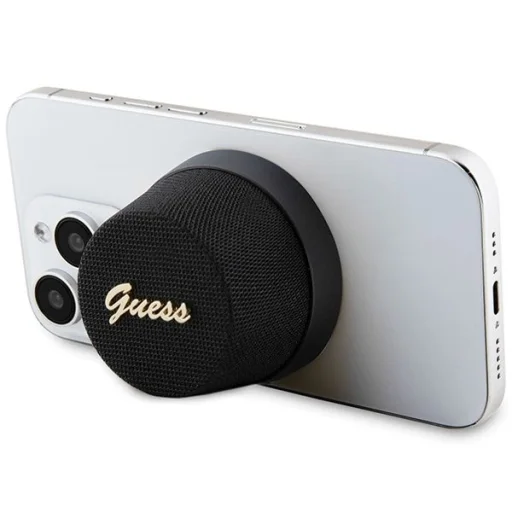 Guess Magnetic Script Metal Bluetooth hangszóró - fekete - 2