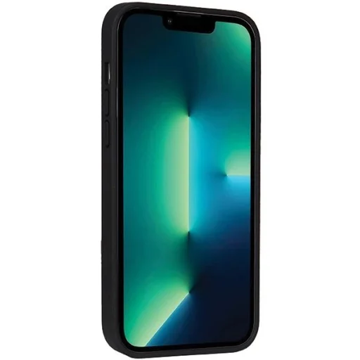  iPhone 13 Pro Max fekete Audi szintetikus bőr tok MagSafe kompatibilitással - 3