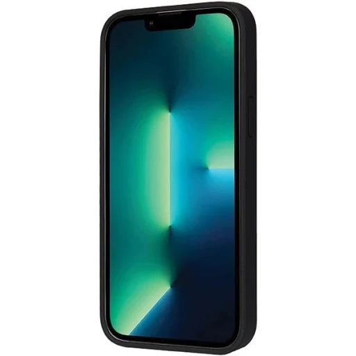  iPhone 13 Pro Max fekete Audi szintetikus bőr tok MagSafe kompatibilitással - 5