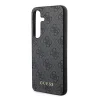 Guess 4G Metal Gold Logo tok Samsung Galaxy S24 - fekete thumbnail