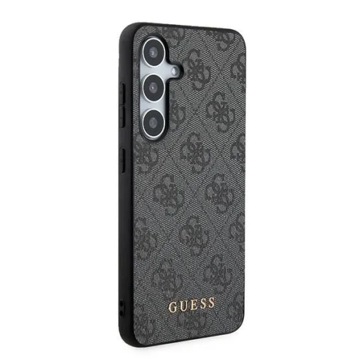 Guess 4G Metal Gold Logo tok Samsung Galaxy S24 - fekete - 4
