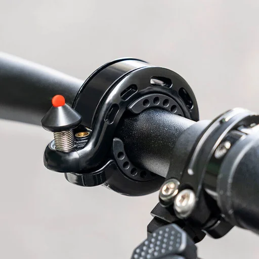 Rockbros 34210028001 Q-alakú biciklicsengő - fekete - 2