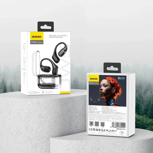Dudao U17Pro on-ear vezeték nélküli fejhallgató Bluetooth 5.3-mal és ANC-vel - fekete - 6