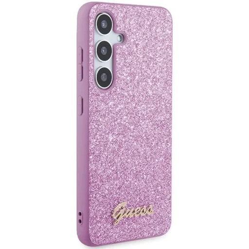 Guess Glitter Script tok Samsung Galaxy S24 Plus - lila - 4