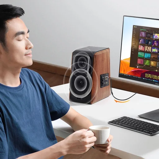 Ugreen AV116 10591 audio mini jack kábel 3.5 mm (apa) / 2RCA (apa) 5m - fekete - 19