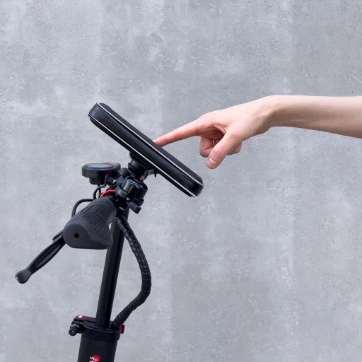 Wozinsky telefon tartó biciklihez, motorhoz, robogóhoz fekete (WBHBK7) - 10