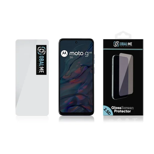 OBAL:ME 2.5D üveg kijelzővédő üvegfólia Motorola G45 átlátszó - 3