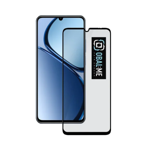 OBAL:ME 5D üvegfólia Realme C63 fekete - 1