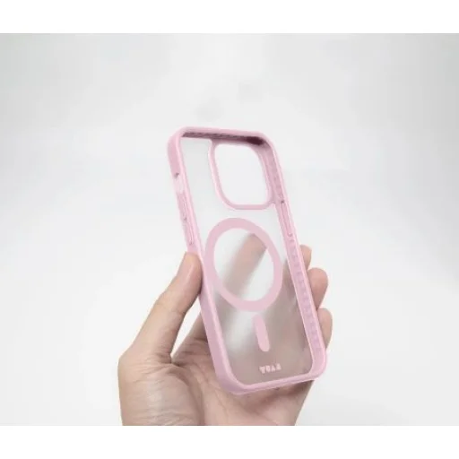 LAUT Huex Protect tok MagSafe-fel iPhone 14 Plus / 15 Plus - rózsaszín tok - 2