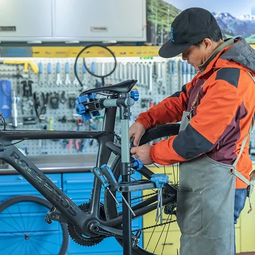 Rockbros MP-02 kerékpártartó szervíz állvány gombokkal - fekete - 7