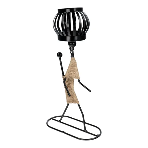 Dekorációs fém gyertyatartó ART DECO Afrika modell E IALC-1 - 1