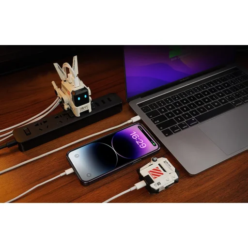 GravaStar Alpha65 65W GaN Gyors Töltő War Damaged Verzió Fehér - 5