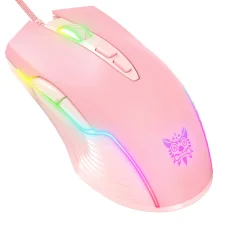 ONIKUMA CW905 pink gamer egér