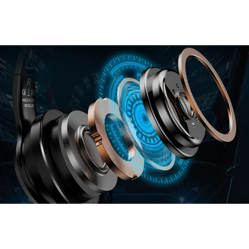 ONIKUMA B90 Fekete fejhallgató - 9