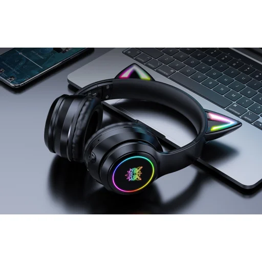 ONIKUMA B90 Fekete fejhallgató - 10