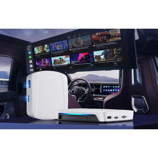 Carlinkit CPC200-Tbox UHD vezeték nélküli adapter Carplay/Android (fehér) - 7