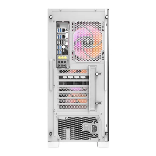 Darkflash DK361 Gépház 4 ventilátorral (fehér) - 3