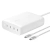 Belkin BOOST CHARGE PRO 200W 4-Port USB-C GaN Töltő - Fehér - 1