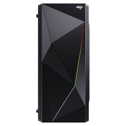 Aigo RAINBOW 2 számítógépház (fekete) - 2