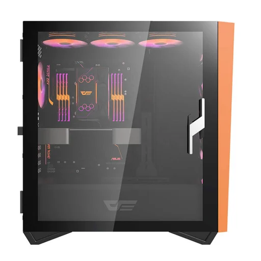 Darkflash DLZ31 Mesh számítógép ház (Fekete) - 5