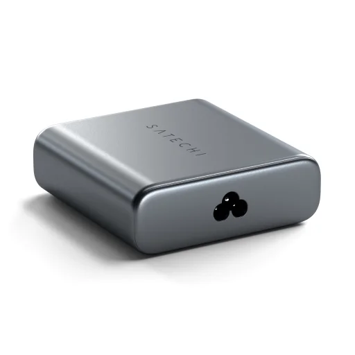 Satechi 200W USB-C 6-Port GaN töltő (6xUSB-C PD támogatja a PD 3.1/3.0, QC 4.0+ és PPS) - Szürke - 3