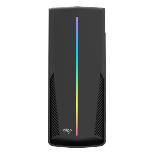 Aigo RAINBOW 6 számítógép ház (fekete) - 3