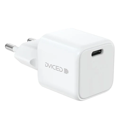 Dviced fali töltő 30W GaN USB-C EU - Fehér - 1