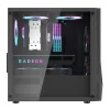 Számítógép ház Aigo AL390 + RGB ventilátor (fekete) thumbnail