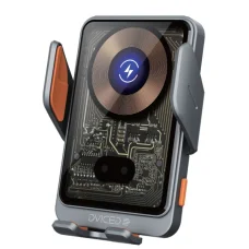  Dviced Vezeték nélküli indukciós autós tartó töltő - Szürke