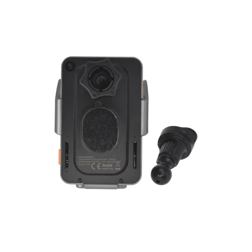  Dviced Vezeték nélküli indukciós autós tartó töltő - Szürke - 3