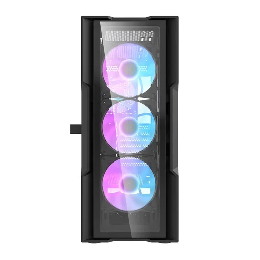 Darkflash DK431 GLASS számítógép ház (fekete) - 4