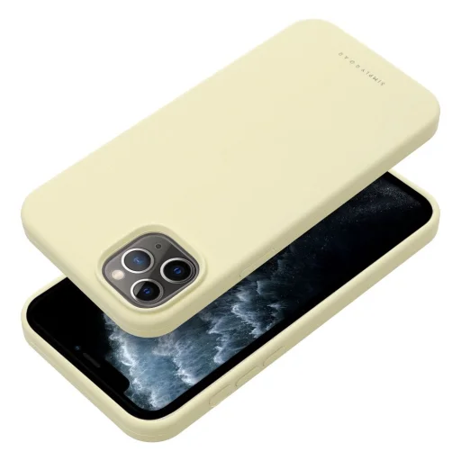 Roar Felhő-Bőr Tok - iPhone 11 Pro Világos Sárga Tok - 5