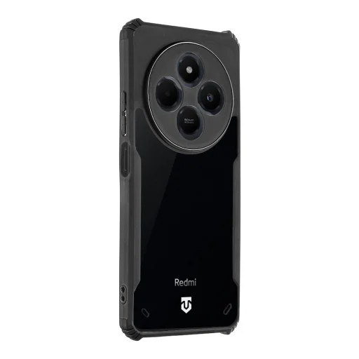 Xiaomi Redmi 14C 4G/Poco C75 Tactical Quantum Stealth Átlátszó/Fekete Tok - 2