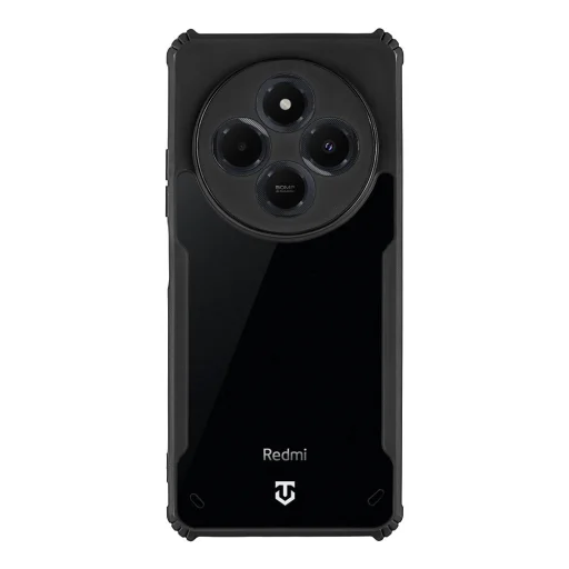 Xiaomi Redmi 14C 4G/Poco C75 Tactical Quantum Stealth Átlátszó/Fekete Tok - 1