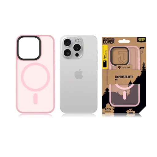 Tactical MagForce Hyperstealth fliptok iPhone 15 Pro Pink Panther tok - 3