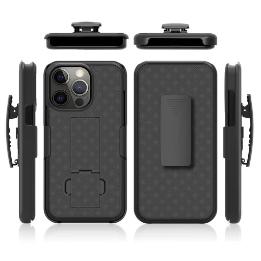 HOLSTER tok iPhone 15 Plus fekete tok - 9