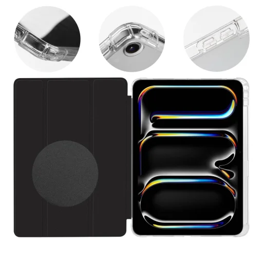 OBAL:ME MistyTab tok iPad Pro 11 (2024) fekete tok - 2