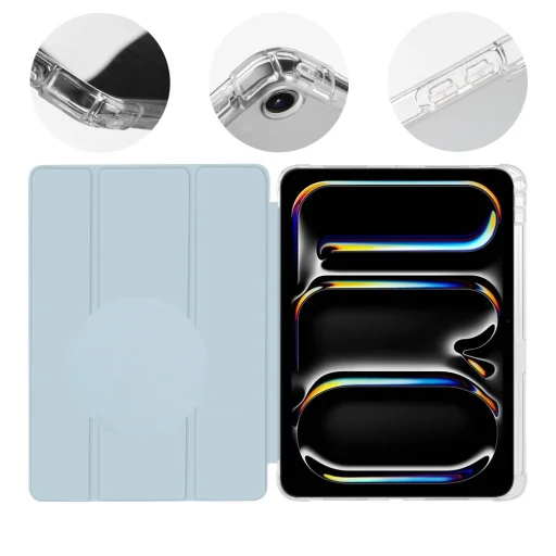 OBAL:ME MistyTab tok Apple iPad Pro 11 (2024) világoskék - 2