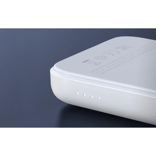 Mini Vezeték nélküli PowerBank 20W 10000mAh Joyroom JR-W020 (fehér) magsafe - 5