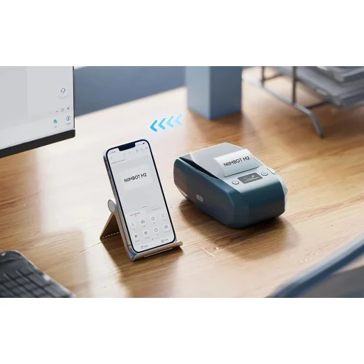 Niimbot M2 hordozható címkenyomtató (kék) - 5