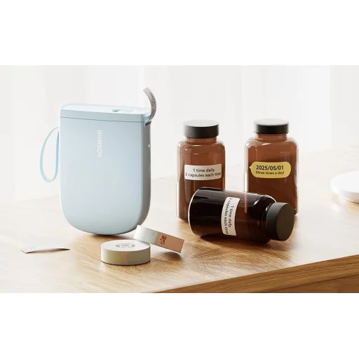 Niimbot D11H Hordozható Címkenyomtató Kék - 4