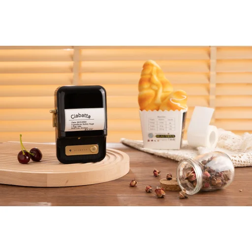 Hordozható Címkenyomtató Niimbot B21 (Fekete) - 5